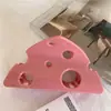 Pinza para el Cabello de Queso Dulce y Linda para Mujer en la Parte Trasera de la Cabeza para Media Coleta Pinza de Tiburón Tocado Pinza de Cabeza de Princesa Todo Fósforo