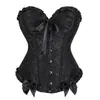 Top corset com acabamento em renda para mulheres, estilo europeu e americano transfronteiriço, controle da barriga, suporte para o busto, espartilho justo, modelador sexy para usar sobre a roupa