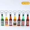 Abrebotellas Imán para Refrigerador Abrebotellas de Cerveza Abrebotellas Magnético Abrebotellas de Refresco Uso en el Hogar Personalizado Creativo