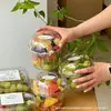 Taza de Fruta Cortada Desechable Piña Sandía Cubo Secundario de Fruta Batido Ensalada de Frutas Tazón Especial Fruta Seca Frutos Secos Taza