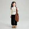 Suéter de Punto Tutu Elefantito para Niñas 2026 Otoño/Invierno Nuevo Ropa Interior de Invierno para Niños Suéter Grueso para Niños