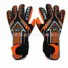 Luvas de Goleiro de Futebol Personalizadas Direto da Fábrica Palma de Látex Antiderrapante Tira de Pulso Ajustável Múltiplos Tamanhos Luvas de Treinamento