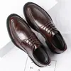 Zapatos de cuero para hombre de talla grande transfronterizos, nuevos estilos de otoño, zapatos casuales versátiles, zapatos de suela blanda para negocios y formales, adecuados para el trabajo y para conducir