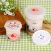 Celebridad Cibernética Grande 500 ml Frasco de Hierba Tostada Caja para Pesca de Frutas Taza Redonda de Taro Taza de Helado Frasco para Pasteles