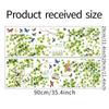 Nuevo FX-C327 Enredadera de Hojas Verdes Frescas Jaula de Pájaros Dormitorio de Pájaros Sala de Estar Entrada Hogar Adhesivo de Pared Decorativo de Pared
