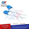 Capacitor cerâmico de alta tensão 1KV221M 0.22NF/220PF capacitor cerâmico azul em linha 1000V221M