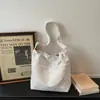 Bolso de hombro único con estrella estilo Ins para mujer 2026 nuevo bolso de gran capacidad para el día a día trabajo compras bolso de mano tote bolsa de lona