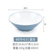 Tigela rasa de melamina tigela de plástico semelhante a porcelana restaurante de panela quente prato de óleo tigela para molho tigela para molho de tempero tigela pequena tigela de arroz com vegetais comercial