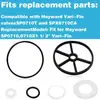 Anillo Válvula Filtro de Repuesto Compatible con Amazon Sp0710 Sp0710X Sp0711 Sp0712 1/2 pulgada