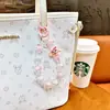 Cadena de Teléfono con Cuentas para Chicas Transfronteriza Llavero Colgante Lindo para Mochila Llavero de Coche Pequeño Regalo al por Mayor para Comercio Exterior