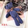 Muñeco de Peluche Oso Piña Grande de 20 cm Corbata de Moño Cinta Oso Oso Piña Lindo de Corea Regalo de Acompañamiento Disponible