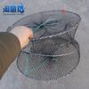 Fabricante Trampa para Cangrejos Trampa para Camarones Red de Pesca para Cangrejos Red para Cangrejos Plegable Redonda 40 cm 4 Agujeros Equipo de Pesca Equipo de Pesca Jaula para Peces