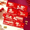 Sobre Rojo Hueco de Año Nuevo 2026 Festival de Primavera Divertido Bolso de Año Nuevo Personalizado Ritual Caja de Regalo de Sobre Rojo Año del Caballo