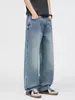 Ropa de Hombre Fengshe / 2026 Nuevos Jeans Rectos Holgados Estilo Vintage Marca de Tendencia Retro Americana Pantalones Versátiles para Hombre