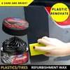 Kineshinex Pasta Limpiadora para Pintura de Coche y Cuero Interior, Agente de Mantenimiento para Asientos de Cuero, Restaurador de Tablero
