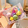 Diadema infantil para Corea del Sur Nueva diadema de color caramelo esmerilado para niñas liga para el pelo no daña el pelo tocado cuerda para el pelo