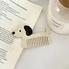 Novo Pente Flor Tulipa em Formato de Animal, Criativo e Divertido, Pente de Maquiagem de Acetato Vegetal de Alta Qualidade, Pente Portátil para Penteado