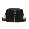 Nicho Design Rhombic Small Bag Mulheres Outono 2024 Novo Estilo Ocidental Elegante All-match Cadeia Ombro Crossbody Bolsa