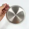Bol Sierra Transfronterizo de Acero Inoxidable 304, Bol Portátil para Desayuno al Aire Libre con Asa, Bol Coreano para Arroz y Vino, Bol Pequeño