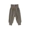 Conjunto de Roupas Infantis Outono e Inverno 2026 Novo Estilo Estilo Nórdico Quente Cardigã com Capuz para Bebê Conjunto de Duas Peças para Exterior