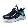 Nuevos Zapatos Deportivos para Niños Primavera 2026 Correr Niños Medianos y Grandes Cuero Zapatos de Abuelo Viejo para Niños Malla Transpirable con Absorción de Impactos Antideslizantes