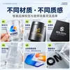 Etiquetas engomadas de cristal UV personalizadas, pegatinas de transferencia transparentes coloridas doradas y plateadas, etiquetas con logo de marca, fabricante, se aceptan pedidos al por mayor
