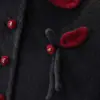 Abrigo de lana de invierno para madres petite, nuevo estilo 2026, abrigo de lana reversible de otoño e invierno para mujeres de mediana edad y mayores con un estilo chic
