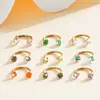 Joyería de Plata con Circonita Cruzada Europea y Americana para Nariz, Accesorios Populares de Lujo Ligero para Nariz en Amazon, Acero Inoxidable Venta al por Mayor de Comercio Exterior para Mujeres