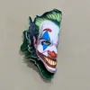 YHJ Accesorios para el Cabello Nuevo Dibujo Animado Payaso Divertido Pinza de Sujeción Personalidad Parte Posterior de la Cabeza Disco Pinza de Tiburón para el Cabello Cara Grimace Horontail Pasador de Pelo