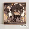 Genshin Impact Pintura al Óleo Digital DIY Dios del Agua Furina Animación Bidimensional Periférico Caricatura Pintura Decorativa Pintada a Mano Venta al por Mayor