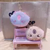 Nuevo Monedero de Peluche de Capibara Colgante Muñeca Capibara Llavero Muñeca Bolsa de Almacenamiento Creativa Adornos
