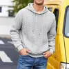 Comercio Exterior Europeo y Americano Transfronterizo para Hombre Sudadera Nueva Color Sólido Casual Moda Versátil Multicolor Manga Larga Sudadera Superior
