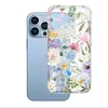 Funda Transparente Floral Pintada a Mano Estilo Bosque 17 para iPhone 18 Pro Max, Funda Suave Artística Resistente a Rayones con Impresión de Imagen Personalizada
