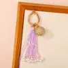 Nuevo Bolso Colgante de Bola de la Suerte Tejido a Mano Bolso Colgante Encanto Tendencia Nacional Nicho Borla Llavero de Pareja Colgante Venta al por Mayor