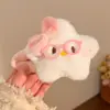 Muñeca de Peluche de Dibujos Animados Dulce y Linda Pasador para el Cabello Niña Corazón Roto Flequillo Pinza Lateral Pinza Rota Pasador Femenino Accesorios para el Cabello