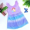 Versión coreana del nuevo traje de baño para niñas pequeñas y medianas, traje de baño de una pieza con encaje, traje de baño de sirena al por mayor
