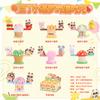 Libro Rojo Pequeño Linda Historia de Frutas Fiesta Caja Sorpresa Creativa Moderna Adornos de Escritorio Venta Directa de Fábrica
