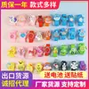 Relógio de Pulso Animal de Desenho Animado para Jardim de Infância, Relógio Brinquedo Infantil, Relógio de Quartzo, Anel de Pressão de Silicone, Ponteiro, Relógio de Pulso
