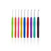 Fabricante Colorfulful Sólido Suéter Conjunto de Crochê Cabo Macio Tricô de Suéter Crochê Ferramentas de Tricô à Mão Lã Agulha de Crochê