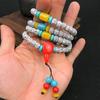 Cadena de suéter de cuentas Bodhi imitación estrella Luna 108 puesto Jianghu collar largo para hombre y mujer venta al por mayor