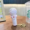 Llavero Grabadora de Micrófono Juguete Electrónico Divertido Colgante de Micrófono Accesorios Colgantes para Mochila de Estudiante Venta al por Mayor