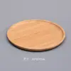 Bandeja de Madera, Bandeja para Pan, Té, Frutos Secos, Fruta, Logo Grabado, Bandeja de Bambú Transfronteriza Personalización, Pedido Mínimo de 100 Piezas