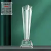 Compañía de Trofeos de Cristal Reunión Deportiva del Evento Certificado de Entrenamiento Metálico Premio Institucional Trofeo Metálico Chapado en Oro de Cinco Puntas