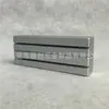 Processamento Gong por Computador CNC Liga de Alumínio Base para Cartão de Visita Suporte de Cartão de Metal Base Sólida de Alumínio Produção