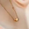 Colar de Luxo Leve de Nicho para Mulheres, Novo Modelo Popular de 2026, Corrente de Pescoço em Aço Titânio que Não Desbota, Corrente de Clavícula, Acessório de Alto Padrão para Mulheres