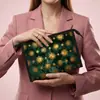 Bolsa de Cosméticos de Malla Estilo Barroco Estampado Transfronteriza Portátil de Gran Capacidad Transpirable Bolsa de Almacenamiento
