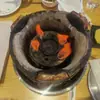Olla caliente de estufa de carbón olla olla estilo antiguo de Hong Kong olla de barro estufa de carbón olla caliente comercial estufa de carbono estufa de barro rojo olla caliente de sopa de cordero