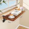 Tablero de extensión para alféizar de ventana, estante de almacenamiento para cocina, tablero de extensión para ampliar encimera, estante de almacenamiento, accesorio de extensión para ventana sin perforación