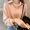 Camisa de Chiffon Feminina 2021 Primavera e Verão Nova Solta Emagrecimento Design Fashion Camisa Branca Sobreposta Nicho Base Proteção Solar