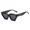 Novo Simples Diamante Armação De Olho De Gato Óculos De Sol Ins Moda Europeia E Americana Personalizado Guarda-sol Protetor Solar Casual Street Photoshoot Óculos De Sol